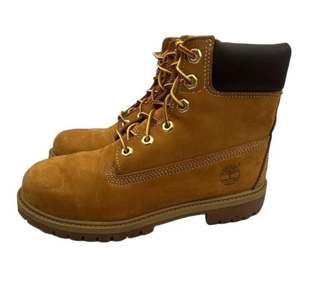 Timberland 12909 Premium 6-Inch Wheat Nubuck Boots